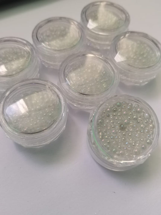 TR11 pearl round clear