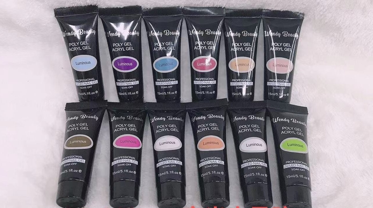 Luminous Polygel Set 12pcs