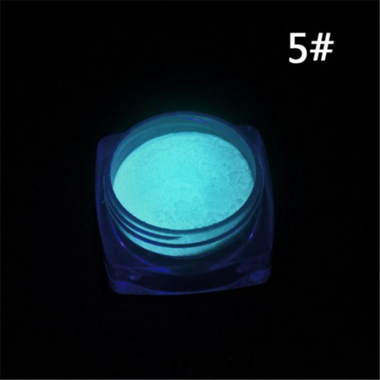 Aqua Glow in the dark powder