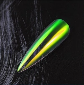 Ice Aurora Chrome Nail Powder