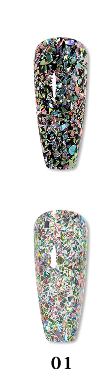 Born Pretty Flakes Glitter Chrome