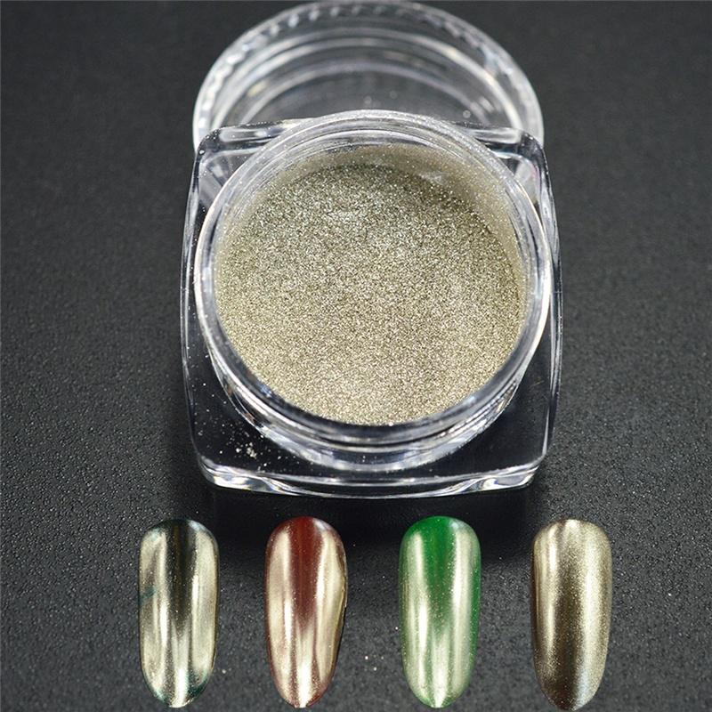 Champagne Chrome Nail Powder