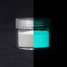 Aqua Glow in the dark powder