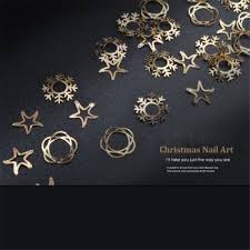 Christmas Snowflake Nail Art Decoration