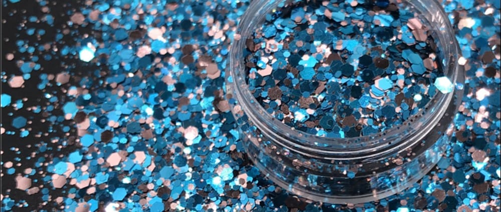 Ocean Sands Rose Gold Chunky Glitter