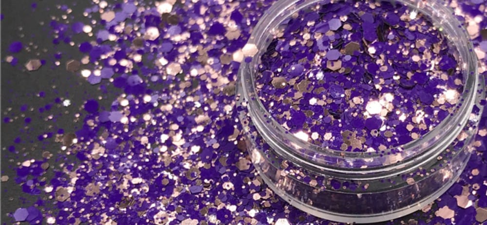 Repunzel Rose Gold Chunky Glitter