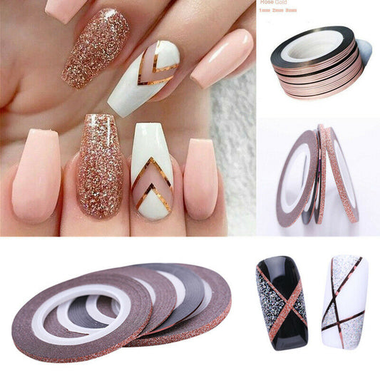 Rose Gold Striping Tape