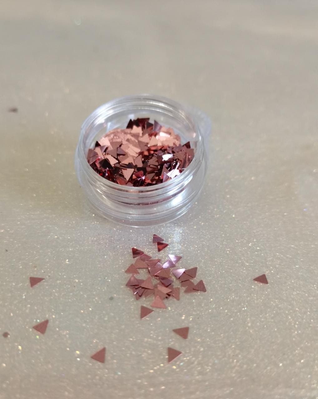 Triangle Sequin Jars