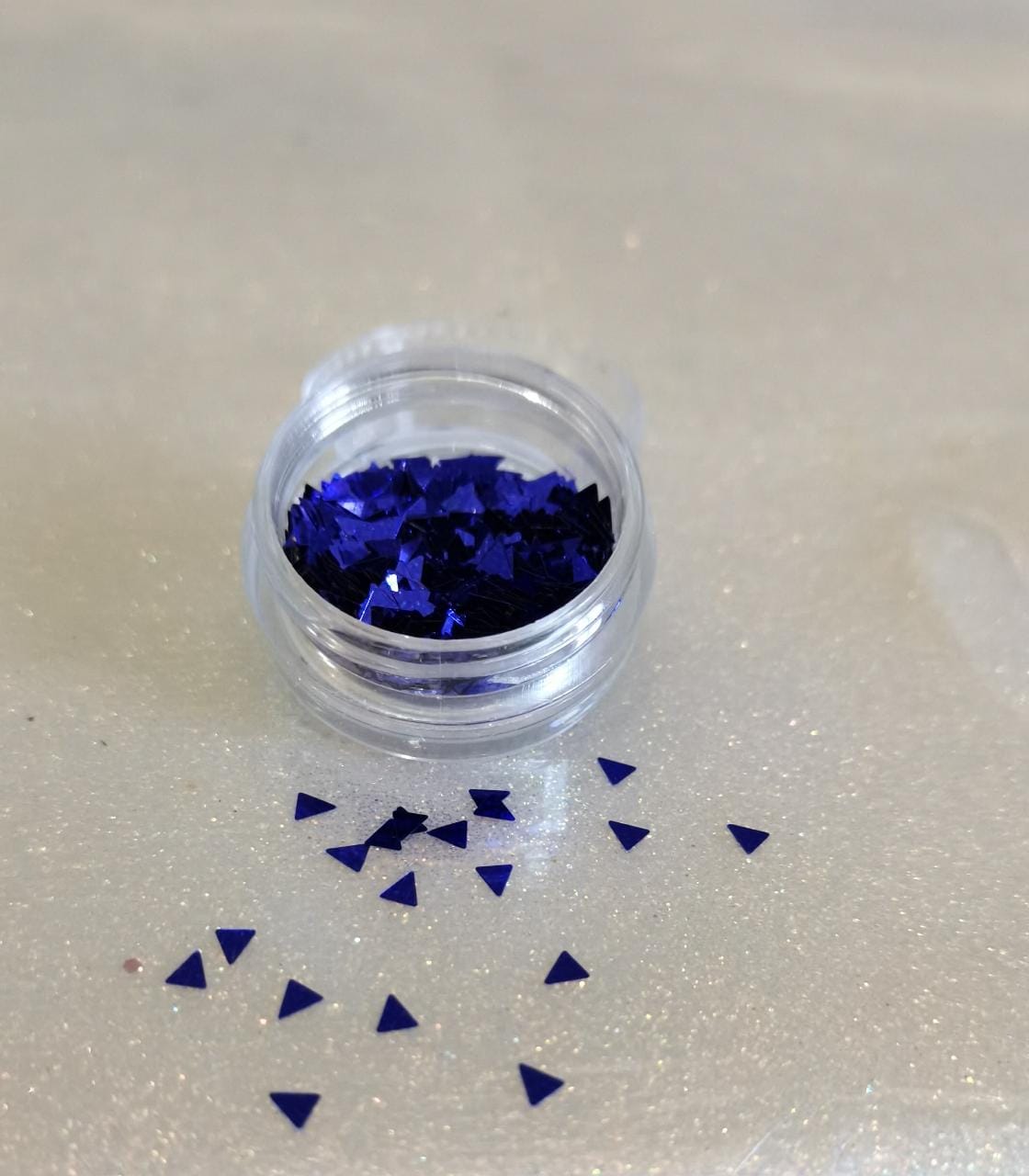 Triangle Sequin Jars