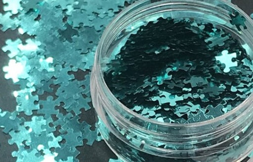 Puzzle Sequin Jars