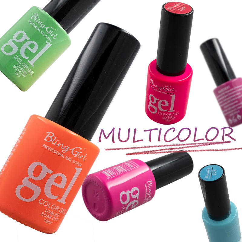 Bling Girl Gel Smalto Soak Off UV/LED 10ml*