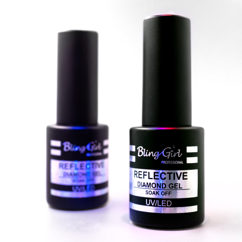 Bling Girl Reflective Diamond Gel Soak Off UVLED 10ml