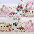 Nail Decal YZW001