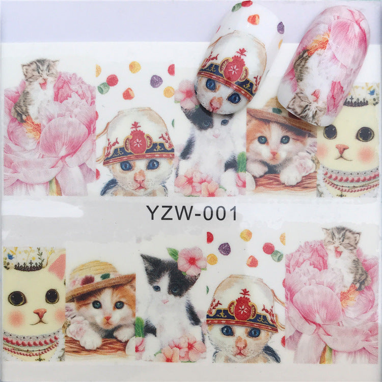 Nail Decal YZW001