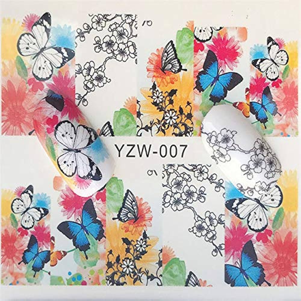 Nail Decal YZW007