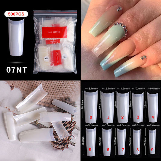 Nail Tips ( 500pcs/Packet ) natural