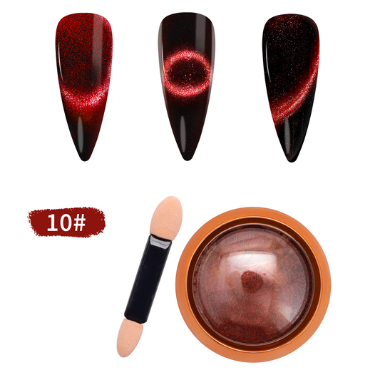 Nail 9D Cat eye Chrome No 10
