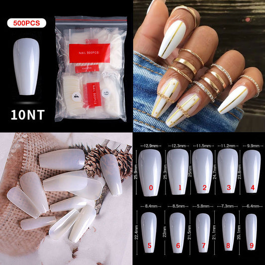 Nail Tips ( 500pcs/Packet )natural