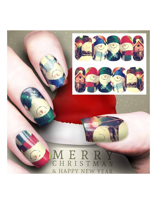 Christmas Nail Decal A1152