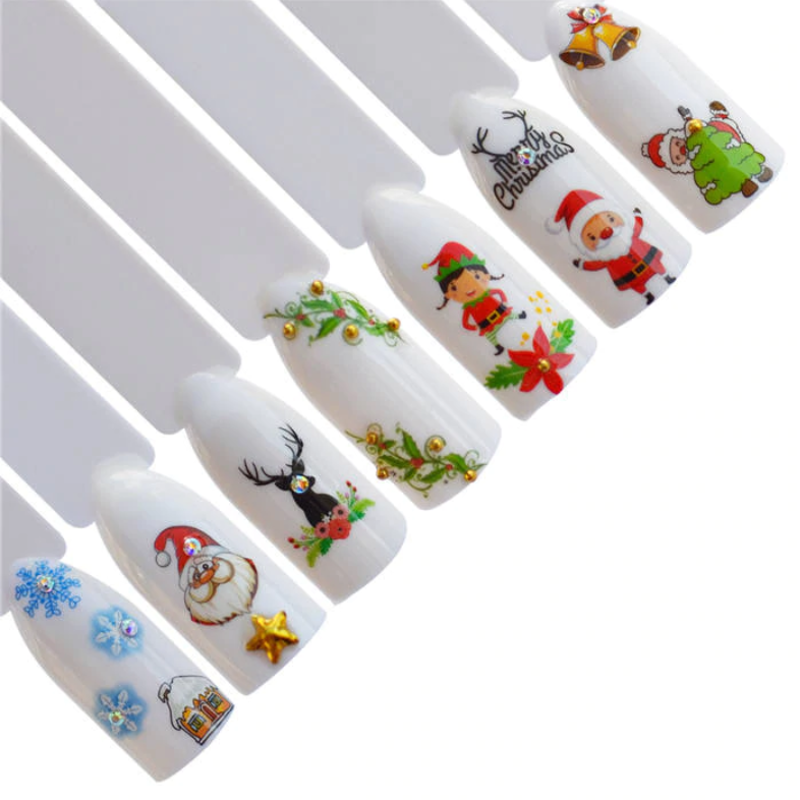 Christmas Nail Decal A1168