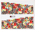 Floral Nail Decal A119