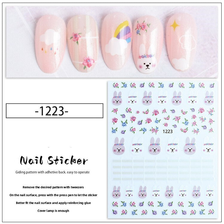Easter Nail Sticker 1223