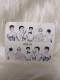 Pop Fashion Lady Nail Decal BN128