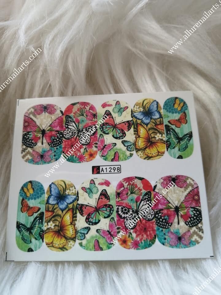 Butterfly Nail Decal