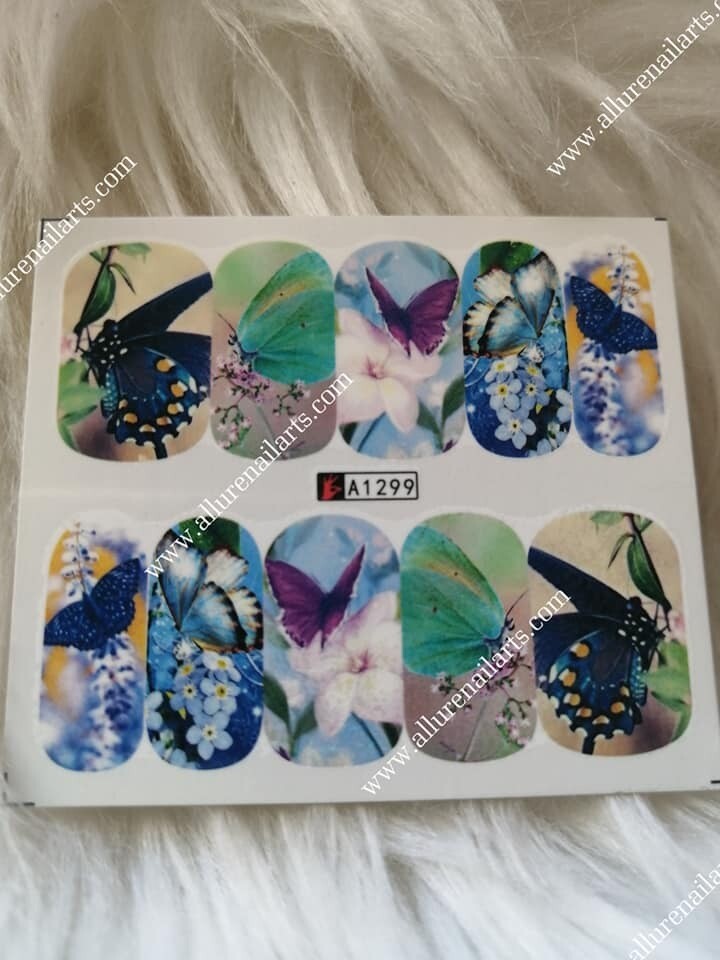 Butterfly Nail Decal