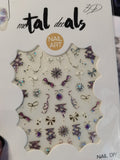 3D Nail Art Holographic Sticker