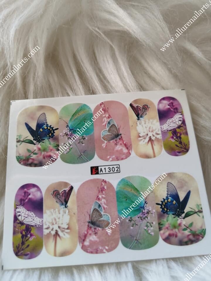 Butterfly Nail Decal