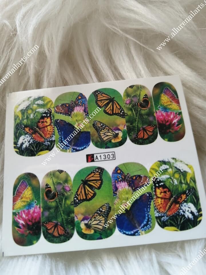 Butterfly Nail Decal