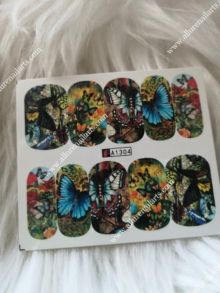 Butterfly Nail Decal
