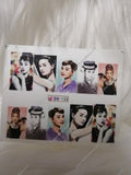 Pop Fashion Lady Nail Decal BN132