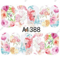 Floral Nail Decal A1388