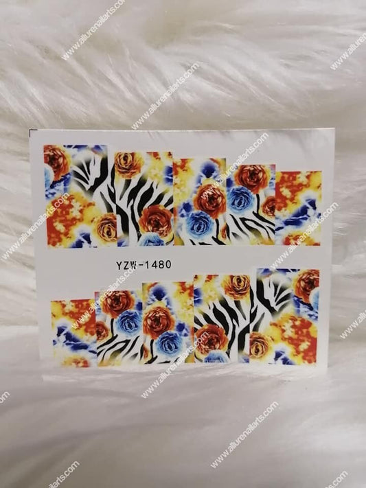 Nail Decal YZW1480