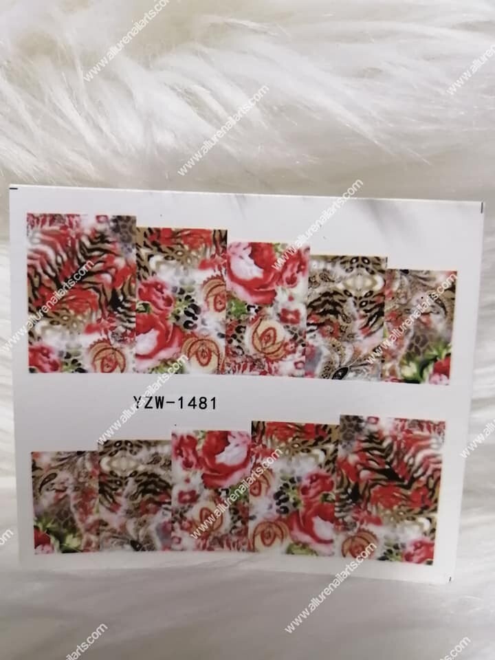 Nail Decal YZW1481