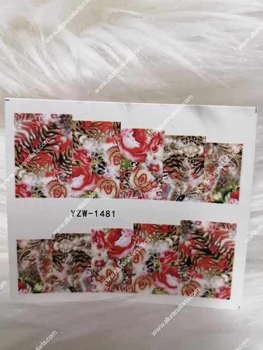 Nail Decal YZW1481