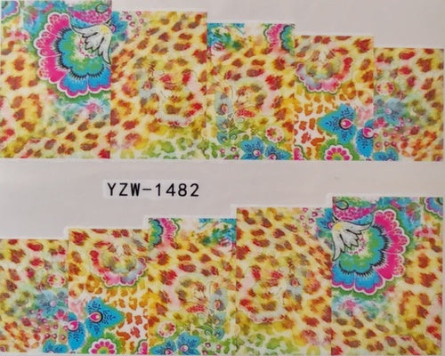 Nail Decal YZW1482