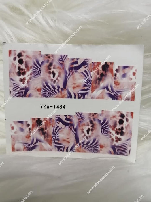 Nail Decal YZW1484