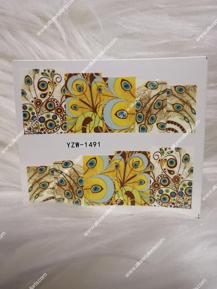 Nail Decal YZW1491