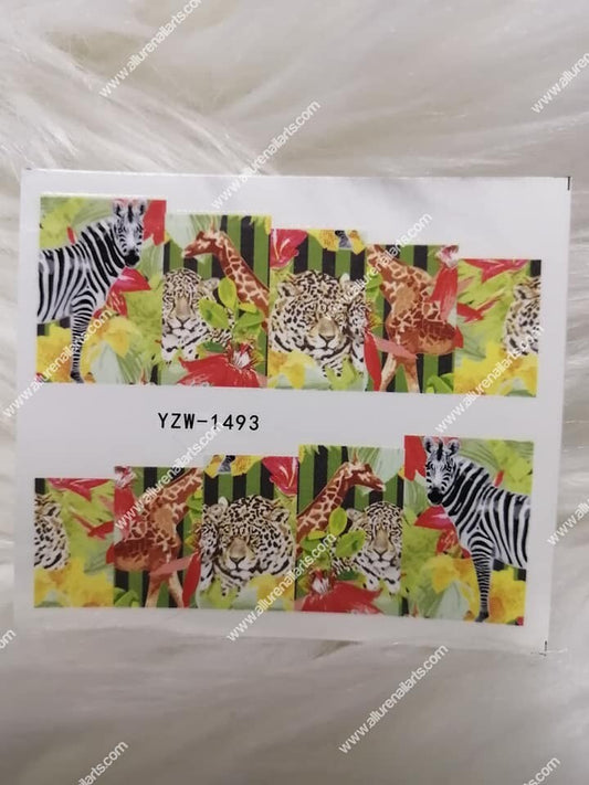 Nail Decal YZW1493