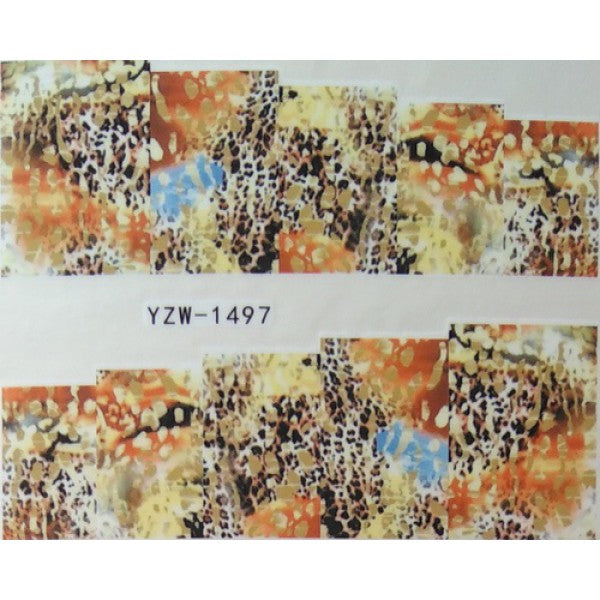 Nail Decal YZW1497