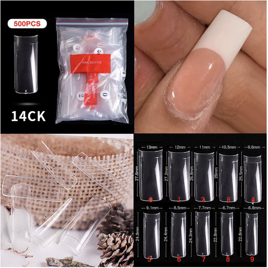 Nail Tips ( 500pcs/Packet )clear