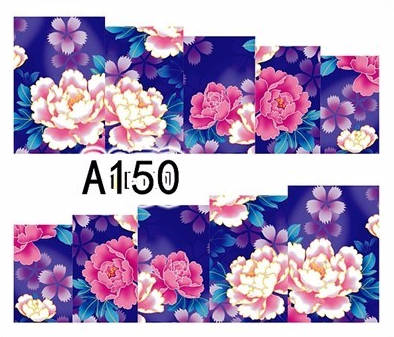 Flower Nail Decal A150