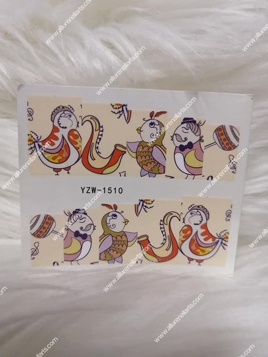 Nail Decal YZW1510