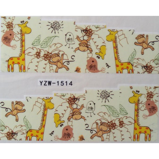 Nail Decal YZW1514