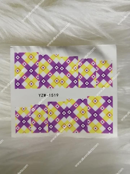 Nail Decal YZW1519