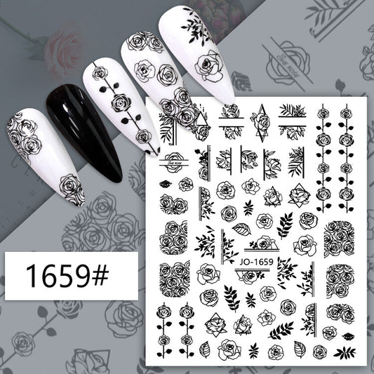 Halloween Nail Art Sticker JQ1659