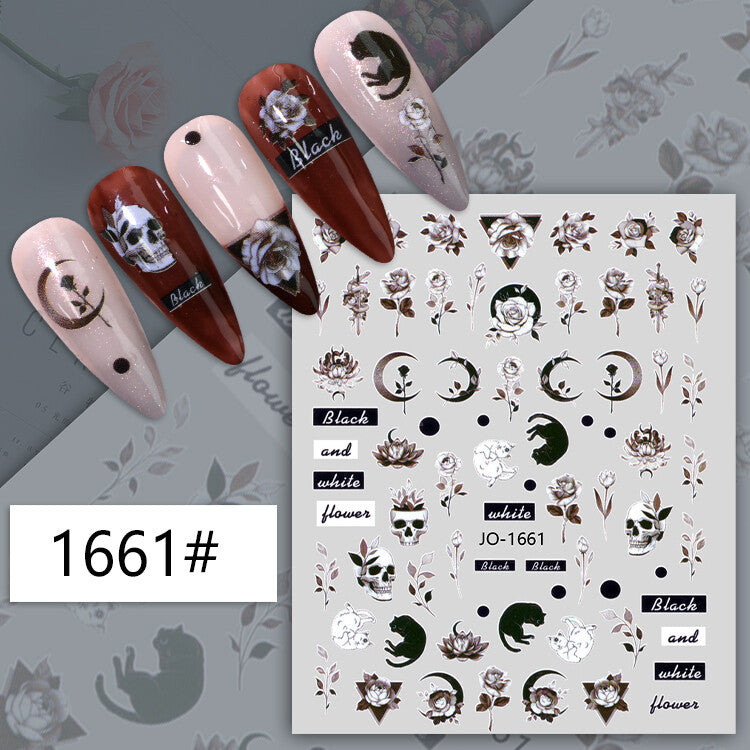 Halloween Nail Art Sticker JQ1661